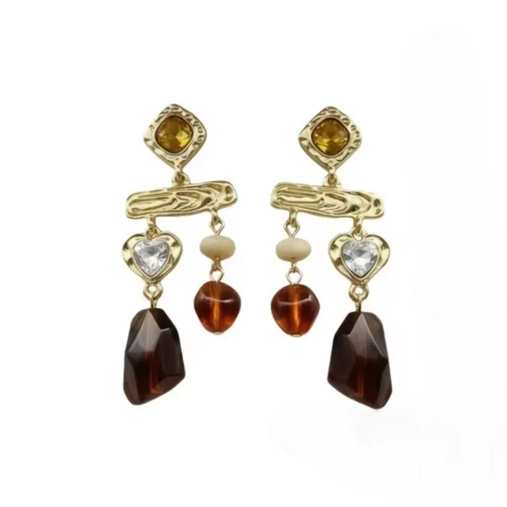 Crystal Dangle Earrings N1959